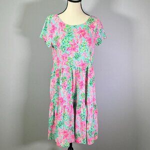 Lilly Pulitzer Geanna Women's Size M Surf Blue Dress NWT